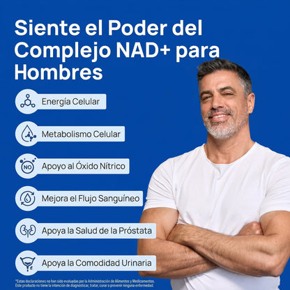 Selerb NAD+ │ Vuelve a sentirte fuerte, seguro y lleno de energía.