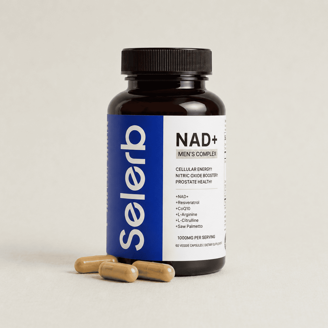 Selerb NAD+ │ Vuelve a sentirte fuerte, seguro y lleno de energía.